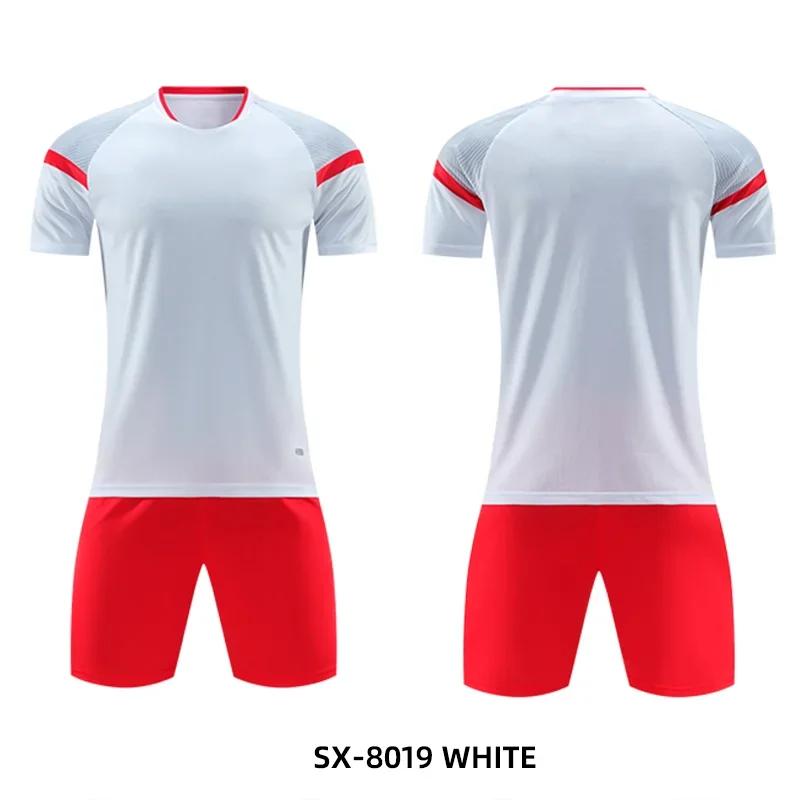 Adult Kids Football Jersey Men Boy Customize Soccer Uniforms Kit Futsal Sportswear Training Tracksuit Child