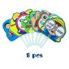 8pcs Teaching Aid Tool Yes No Paddle Sign Plastic Answer Response Paddles  Classroom Management