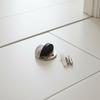 Zinc Alloy Modern Hotel Use DoorStops Sliding Glass Door Draft Stopper Shower Door Stop