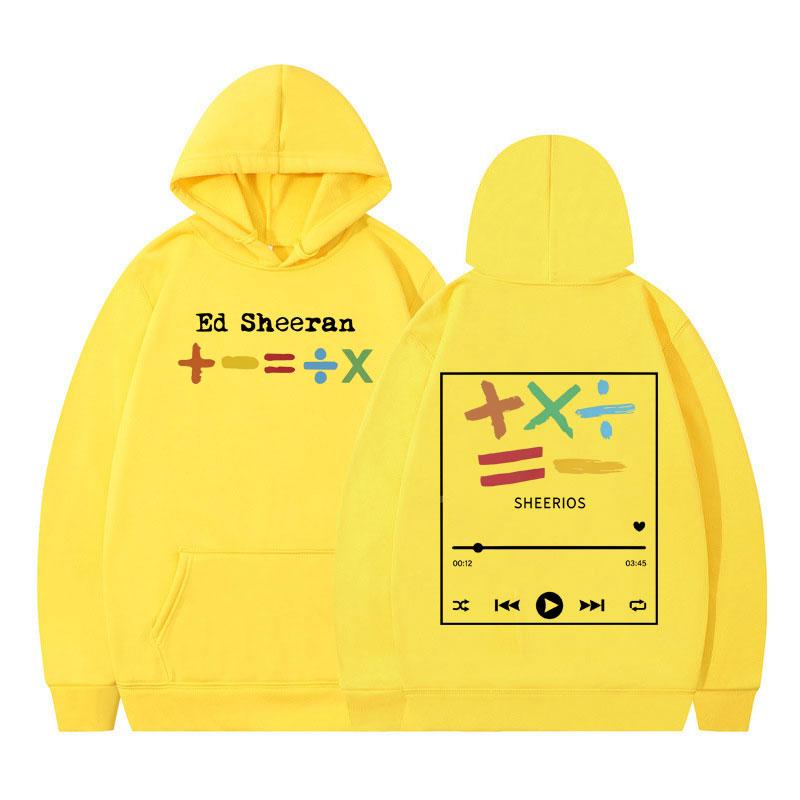 Ed Sheeran European Tour Hoodie Men Women Fashion Oversized Hip-hop Winter Casual Gothic Punk Winter Harajuku Sweatshirts