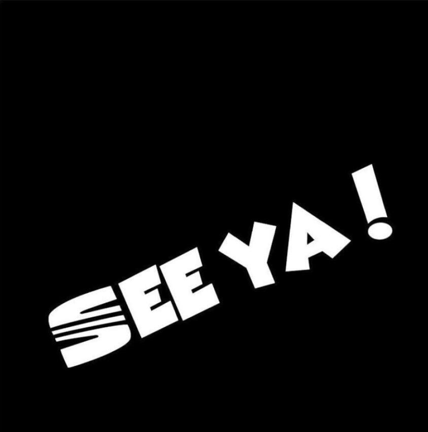 20*4 Cm Car Stying See Ya Car Sticker Wall Home Glass Window Door Laptop Sticker