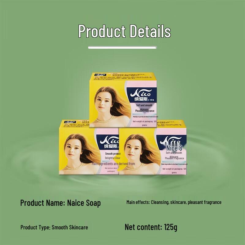 NICE Fragrant Bath Soap 6-Pack
