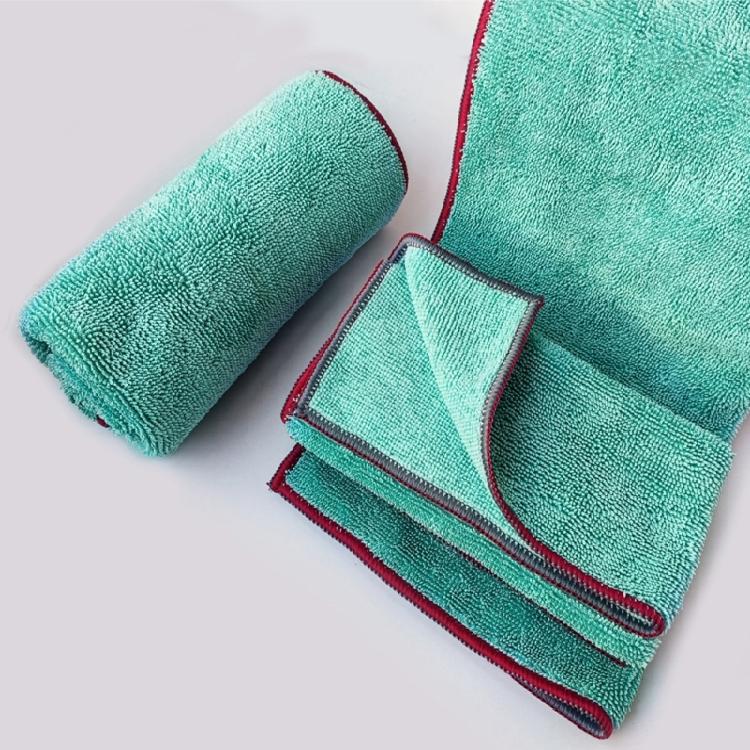 Reusable Microfiber Towel 500GSM Super Soft Vehicle Wash Cloth High Absorbency Scratch Less Gentle on Paint Quick Drying