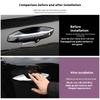 For BYD Song Plus DMI Seal U Sealion 6 Car Door Handle Sticker Scratch Protection EV OEM Color Car Accessories