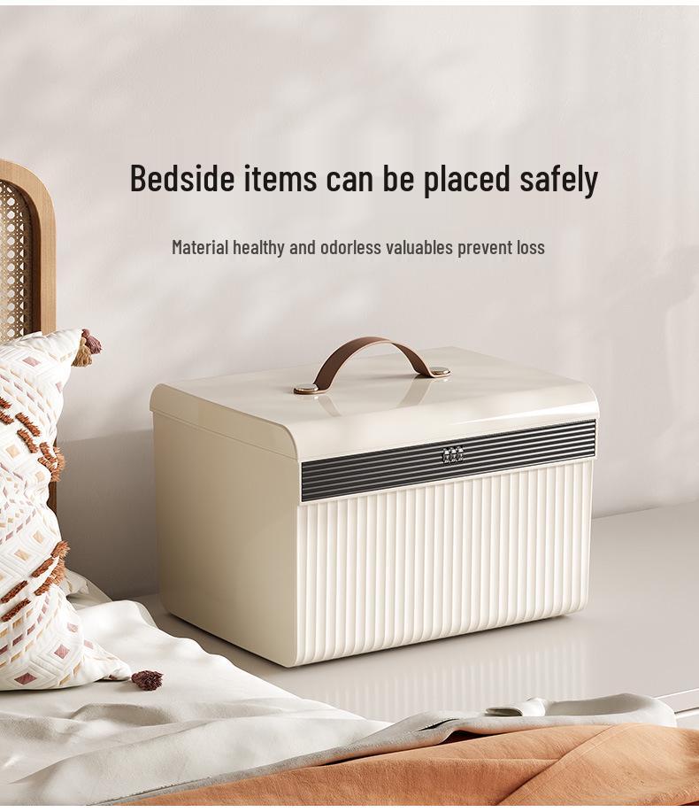 Compact Password Lock Box for Dorms, Jewelry, and Car Storage