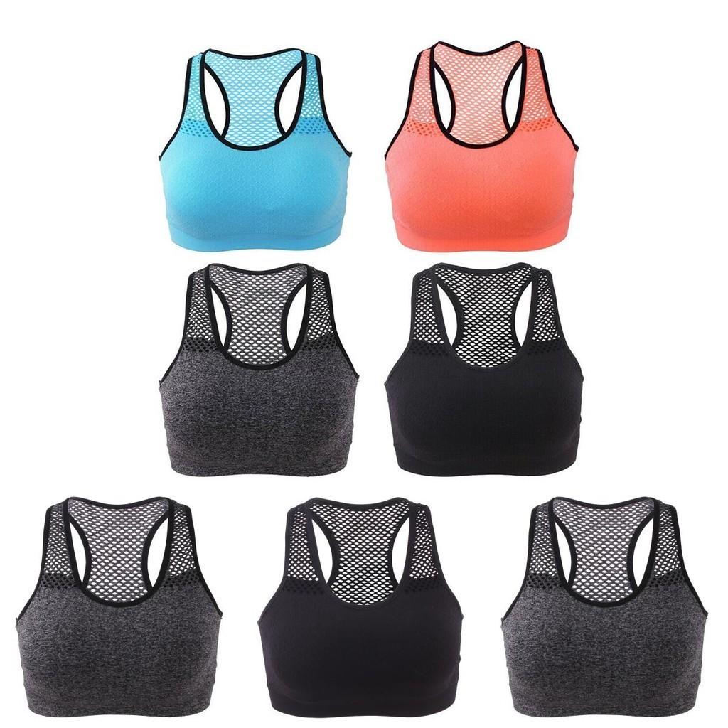 Sutiã Esportivo Feminino Ultraleve Tops Cropped Para Atividades de Fitness de Alto Impacto