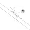 S925 Sterling Silver Gold Plated Collarbone Chain Round Beads Snake Bone Box Twisted Flower Chain Necklace Fashion Jewelry