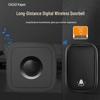 Wireless Waterproof Self-Powered Smart Doorbell for Long-Distance Elderly Caller Use