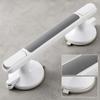 2 Pieces Suction Grab Bar Removable with Cup for Elderly