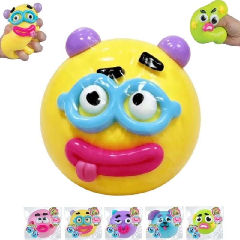 Creative Curiosities Dog Face Swap Stress Relief Toy Soft Cute Slow Rise Squeeze Toy Adult Fun Gifts A3