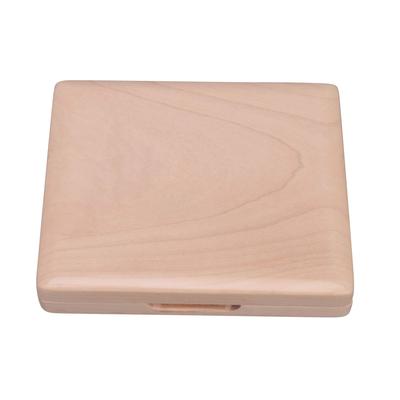 Yibuy Saxophone Reed Case Wood Natural 5P YC-05
