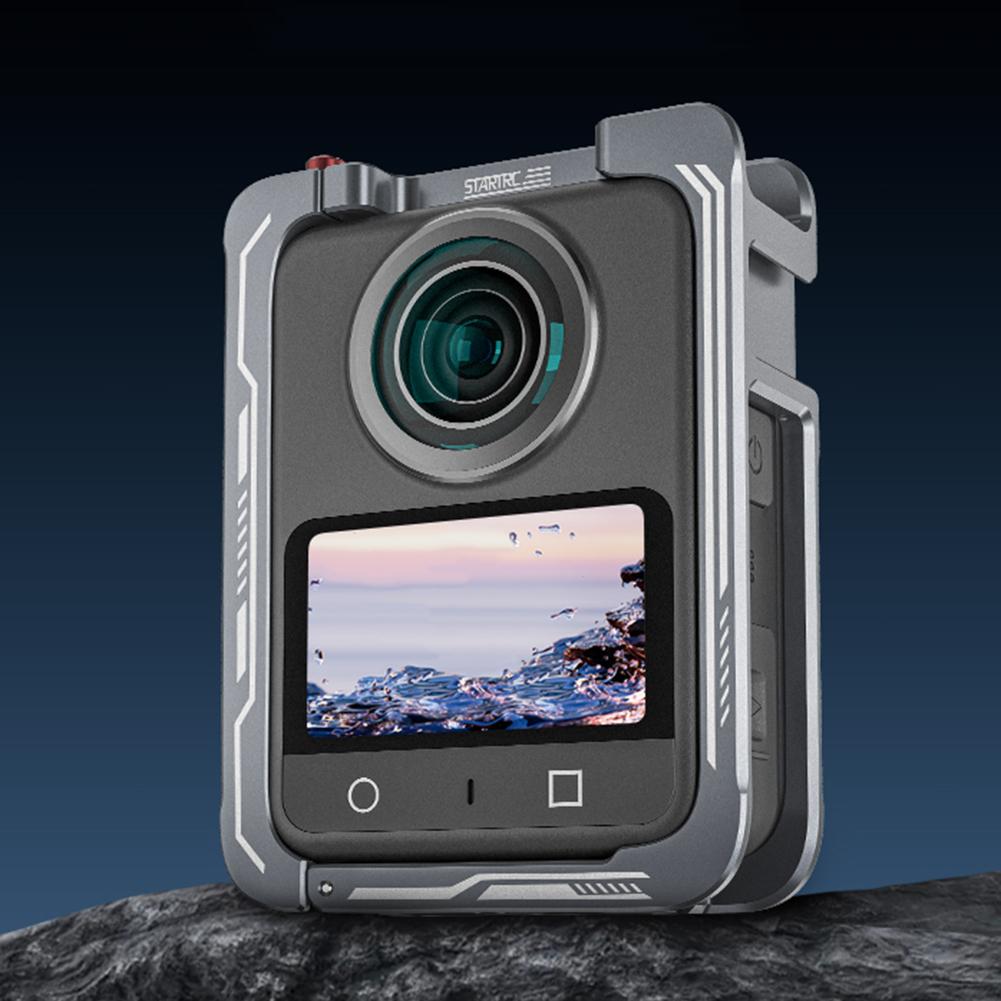 For DJI OSMO360 Action Camera Metal Rabbit Cage Anti-Fall Camera Protective Rabbit Cage Detachable Camera Bezel Accessories