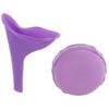 1 set scatola di immagazzinaggio per minzione femminile per orinatoio in silicone da donna all'aperto alzarsi e fare pipì