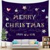 Cartoon Santa Claus Tapestry Christmas Tapestry Wall Hanging