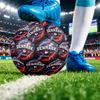Dänemark Fußball Aufdruck Größe 5 Fußball Ball Verschleißfest Standard Erwachsenen Trainingsfußball Fan Geschenk für Indoor Outdoor Spiel Sport
