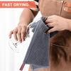 Cotton Towel Soft Absorbent Dishcloth Kitchen Dish Rags Honeycomb Breathable Face Wash Towel Household Cleaning Cloth Wash Cloth