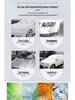 PEVA Thickened Cotton Flannel Camouflage Car Cover with Reflective Strips