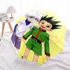 1pc Hunter x Hunter Gon & Killua Anime Characters Automatic Folding Umbrella Portable 3-Fold Design with Iron Frame Outdoor for Fans, Travelers, Daily