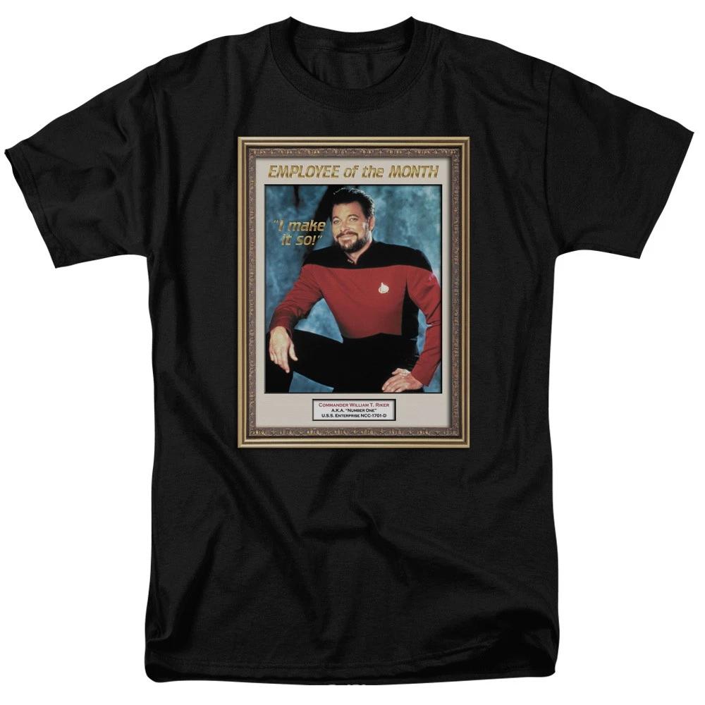 Star Trek - Employee Of Month -  Unisex Short Sleeve Children s T-shirt - Black 160