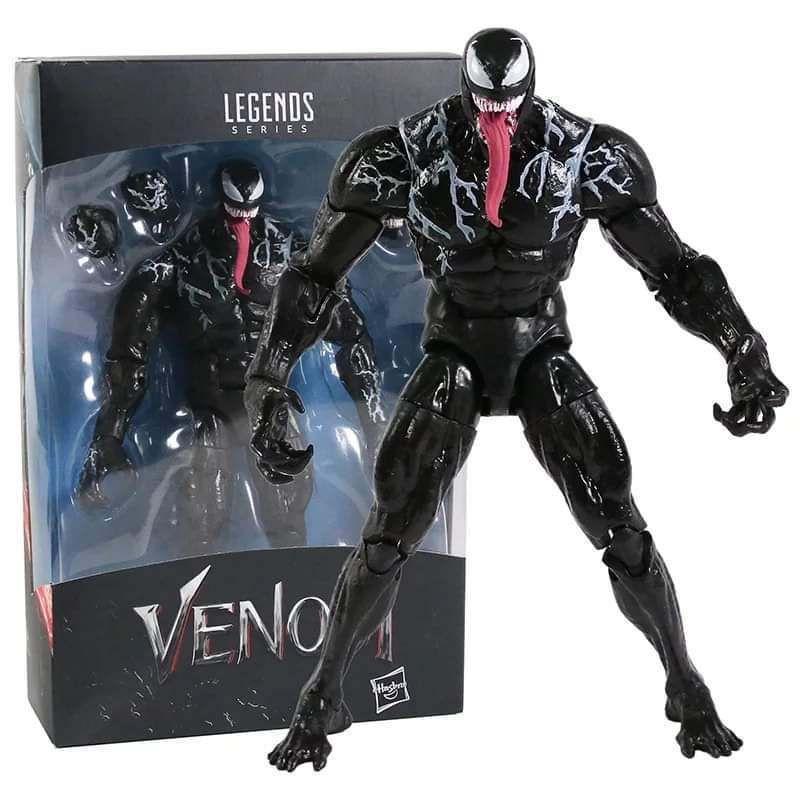 Marvel Venom Superhero Action Figure Model Toy Collection 20cm Pvc