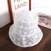 Basin Mesh Hollow Summer Hat Pure Color Caps For Women Sun Hat Female Hats Lace Bucket Hat Sun Cap