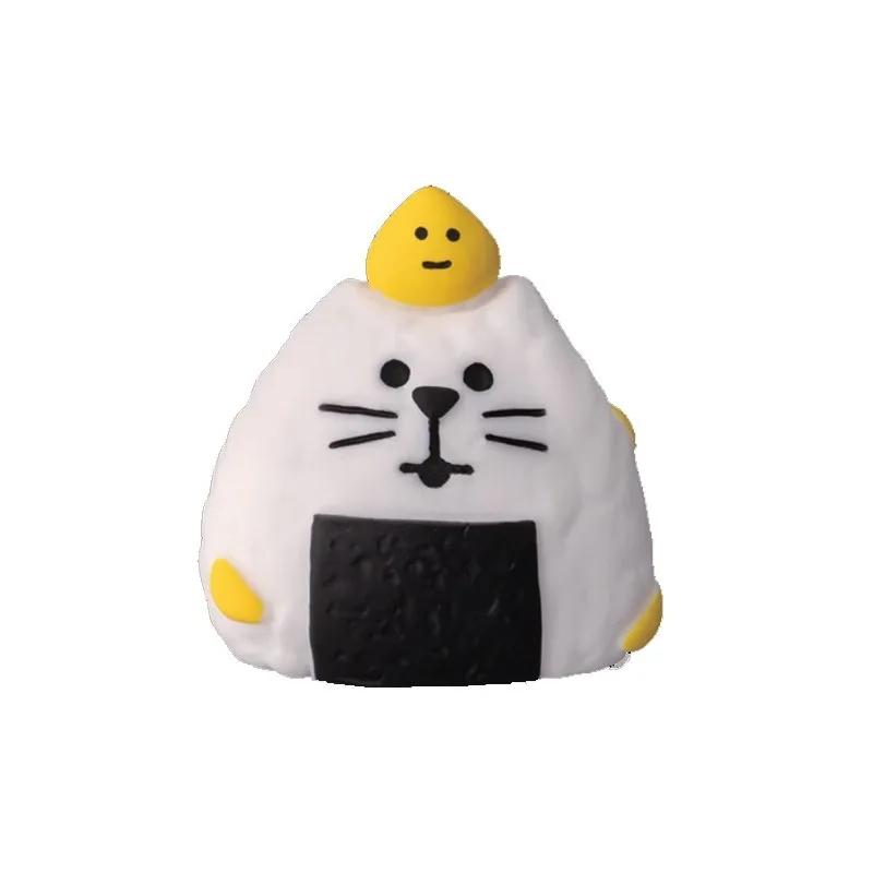 1pc Japanese Harvest Season Scene Decoration ZAKKA Fashion Play Gift Scarecrow Cat Toy DIY Resin Craft Small Decoration