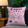 Constellation Nursery Canvas Pillow Covers Cartoon Sofa Decorative Home Doublesided Printing Short Plush Cute Cushion Cover