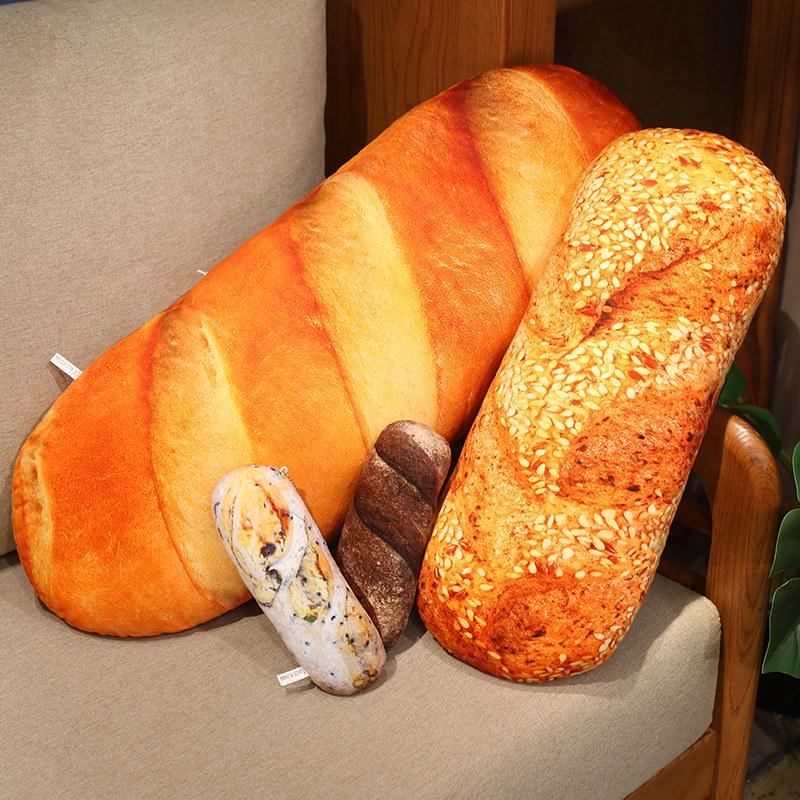 Giant Pillow Simulation Kawaii Big Bread Plush Pillow Doll Soft Cute Food Cushion Toys Birthday Christmas Gift