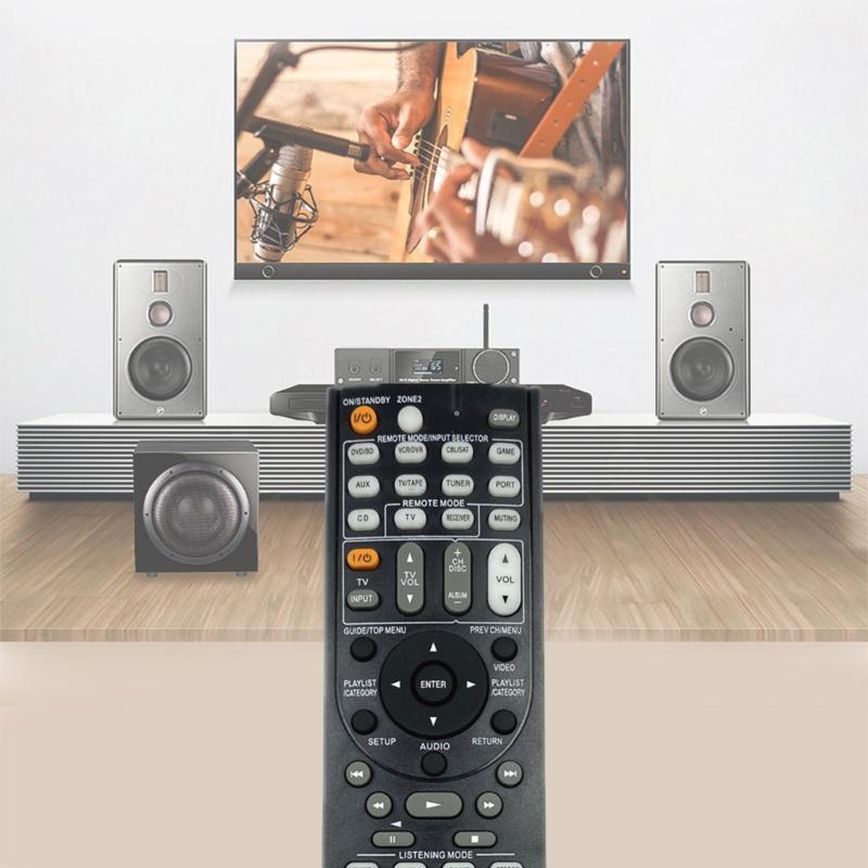 Multifuntional Replacement Controller Remote Control  Easy Setup for HTRC160 TXNR607 TXSR607 Various Models Players