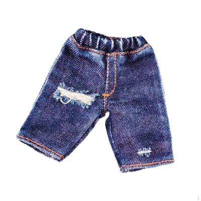 1/12 Male Doll Denim Shorts Miniature Figures Short Pants Decoration Accessories Dress Up