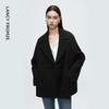Lanzi Retro Wool Blend Short Coat