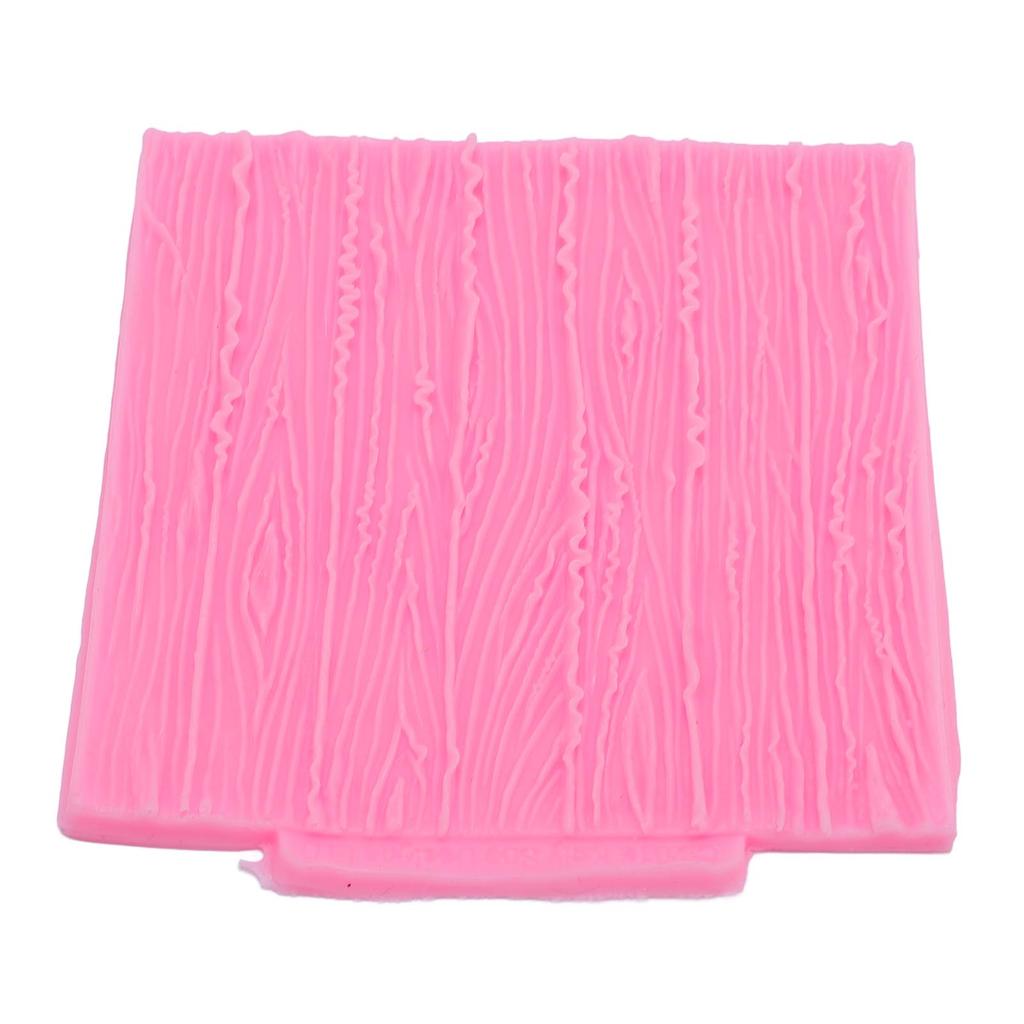 Wood Grain Tree Bark Silicone Fondant Pattern Baking Decoration for Candy Ice Tray Chocolate Gumpaste Cake Decorating