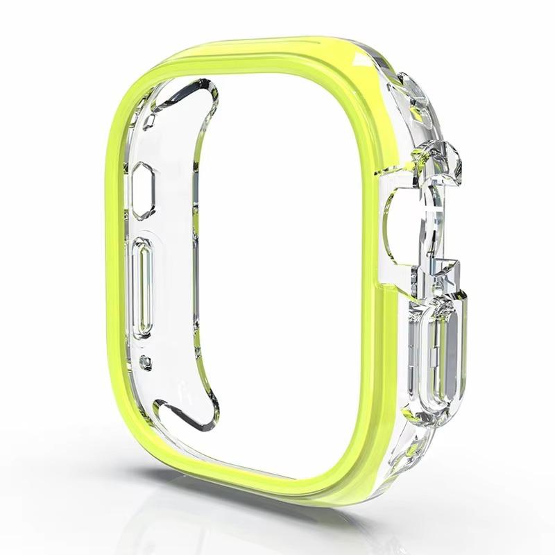 PC Protective Case For Apple Watch Ultra 2 49mm 11 10 9 8 7 6 5 SE Screen Anti-falling Cover Shell iWatch 46mm 42mm 45mm 41/44mm