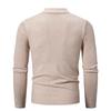 Men's Retro Half-High Neck Slim-Fit Knit Sweater - Versatile Base or Outer Layer, Casual and Lightweight