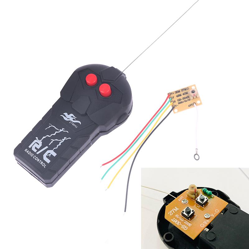2Ch 27Mhz Two-Channel Transmitter Receiver Board Radio System For Toy Car