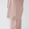 GUNZE Pajamas KAIMIN NAVI Easy-to-Turn Long-Sleeve Long-Pants Cardboard Knit Ladies L Size