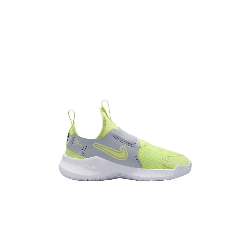 Nike Flex Runner 3 PS Summit White Light Lemon Twist Kids Sneakers Green FN1449-105