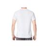 Under Armour Solid Color Logo Fitness Training Breathable Slim Fit Round Neck Short Sleeve T-Shirt Men Tops White 23500511-100