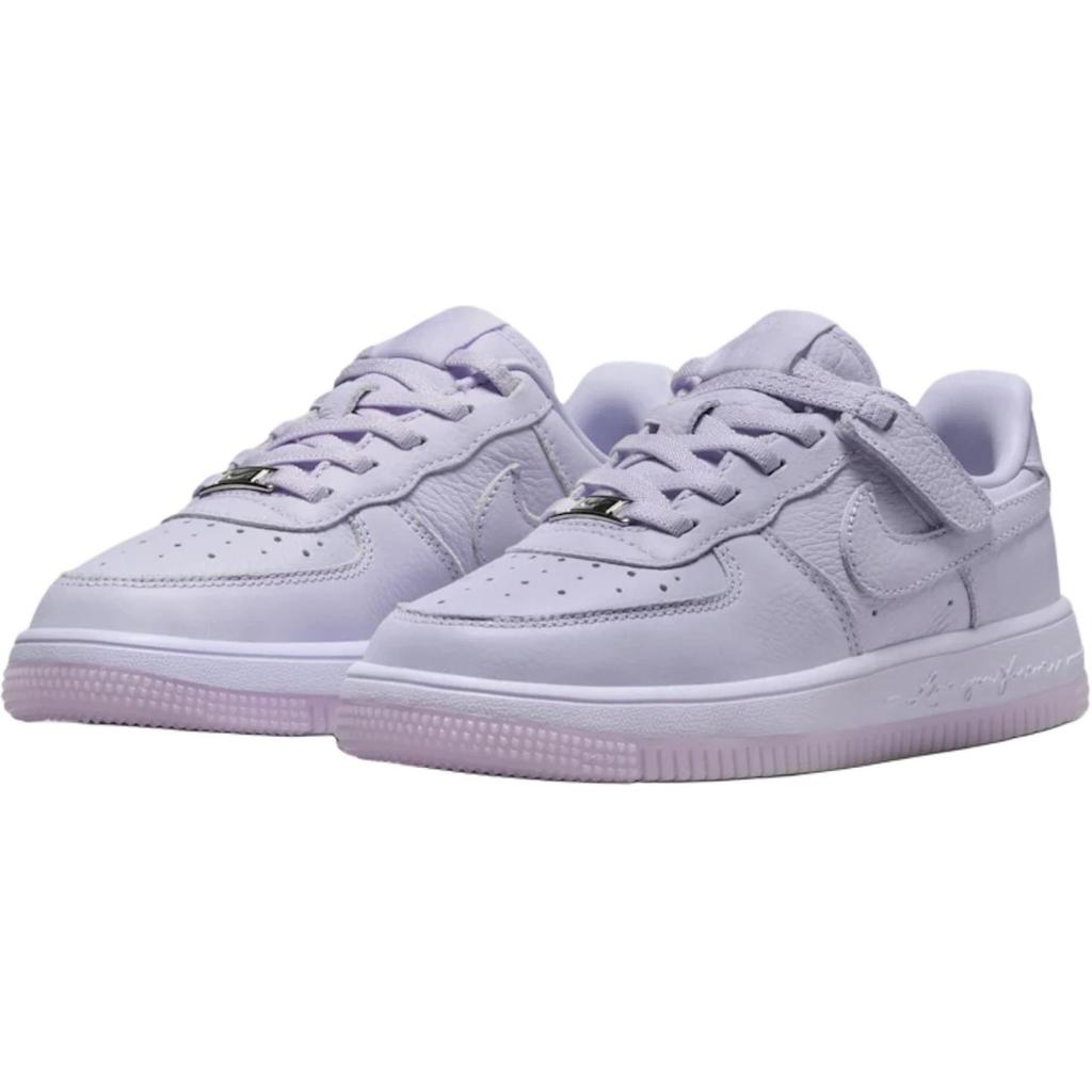 Nike Kids' Nocta Air Force 1 Low EasyOn Palest Purple HQ1773-500