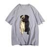 Lovely Cartoon Animal Tshirt Design Pattern Printed Unisexs Sweatshirt Summer Minimalist Casual Sports Loose Short Sleeve Tshirt