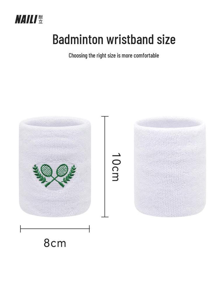 Teen's Sports Wristbands: Anti-Friction, Sweat-Absorbent Guards for Tennis & Badminton
