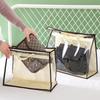 Luxury Transparent Dust Proof Storage Bag for Handbags, Waterproof Zipper Pouch for Wardrobe, Travel Toiletry Cosmetic Organizer KTB