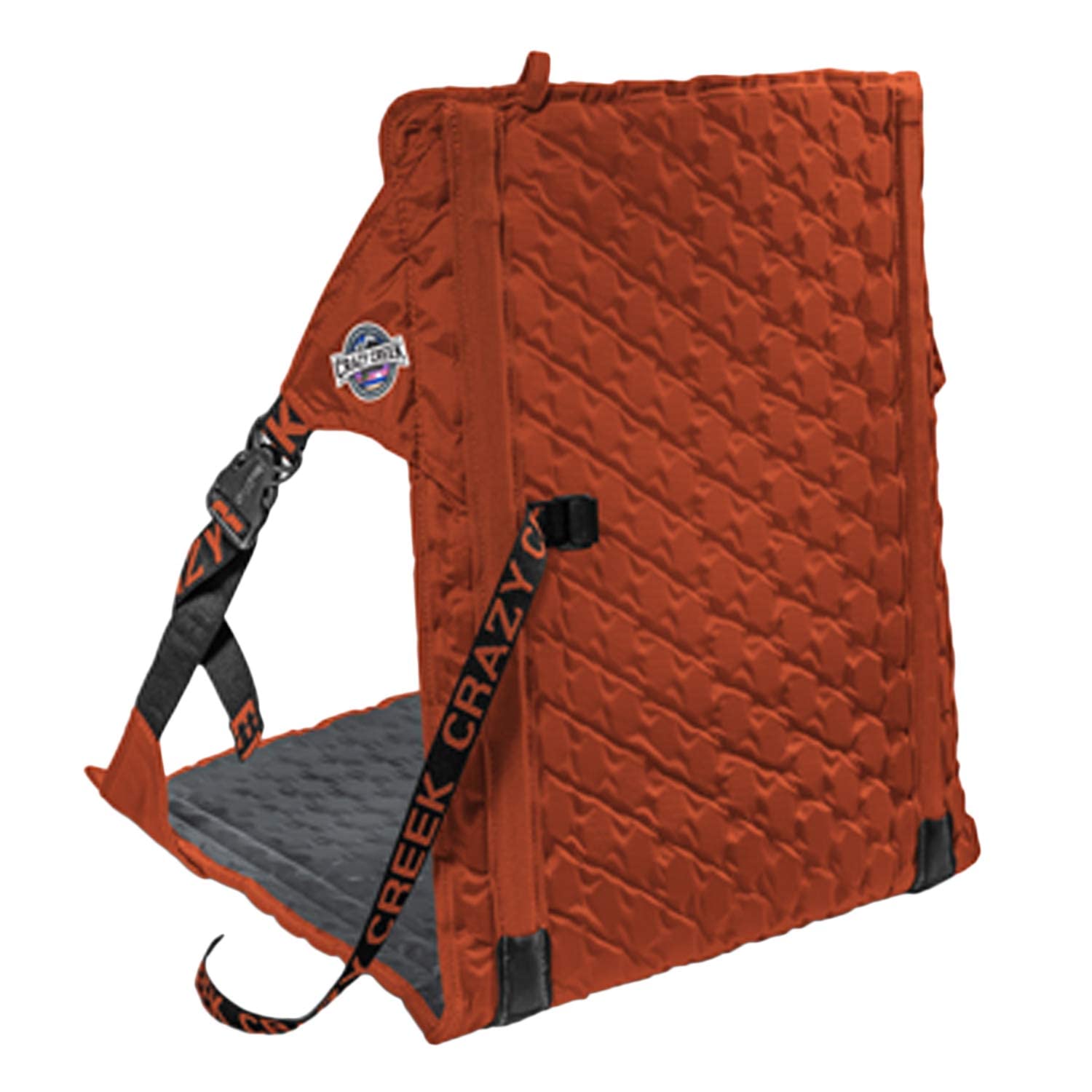 

Crazy Creek HEX 2.0 Long Back Chair, Copper/Slate, 12590012924000