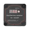 3.0m Dual Batterie Isolator DC12V 140A Manuell Auto Modus LED Bildschirm VSR Split Laderelais Kit für