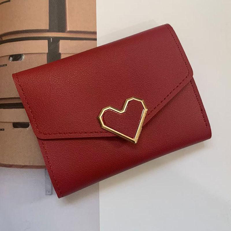 

Новый ретро мини-кошелек металлической формы в виде сердца для женщин и студентов