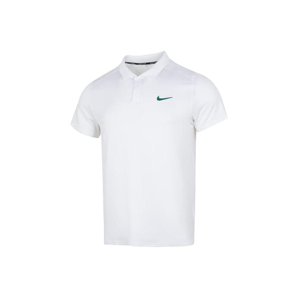 

Nike Сплошной цветной пуловер, повседневная спортивная рубашка-поло, мужские топы, белый цвет FD5318-102 S