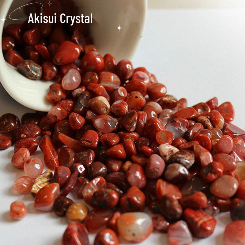 Natural Southern Red Agate Gravel for Fish Tanks and Potted Plants