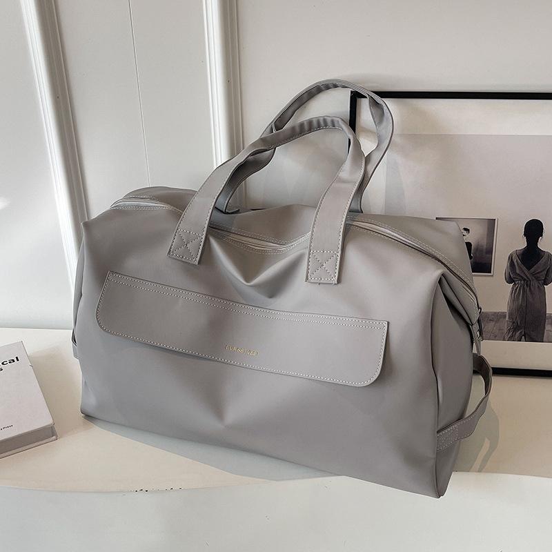 

Краткосрочная дорожная сумка большой вместимости женская дорожная сумка легкая багажная сумка однотонная сумка-тоут сумка через плечо