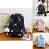Minimalist Girls Backpack With Nylon Material For School And Daily Use
