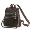 Retro Large Capacity School Bag Multi-function Shoulder Bag Women's Travel Backpack